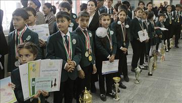 Aga Khan Lycée is hosting local Government for the celebration of Tajikistan's Constitution Day