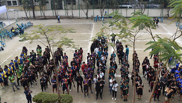 Dhaka Inter School Volleyball Tournament (AIVT-2020) showcases talent