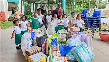 Aga Khan Nursery School, Mombasa organises food drive for local orphanage