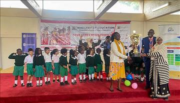 Aga Khan Nursery School, Mombasa shines in the 95th Kenya National Music Festival 