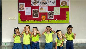 Aga Khan School, Chitravad: Guardians of lions 