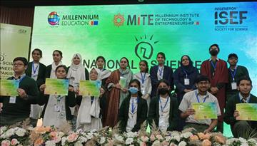 Aga Khan Higher Secondary School, Karachi excels at national and international science and engineering fairs 