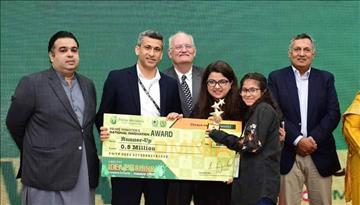 Aga Khan Higher Secondary School, Karachi students triumph in the Prime Minister's National Innovation Award 