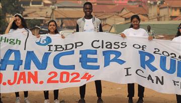 Aga Khan High School, Kampala students organise a cancer run 
