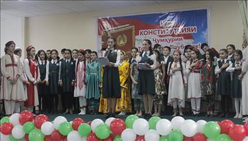 Aga Khan Lycée is hosting local Government for the celebration of Tajikistan's Constitution Day