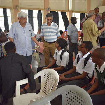 Alumni reunion at the Aga Khan High School, Mombasa