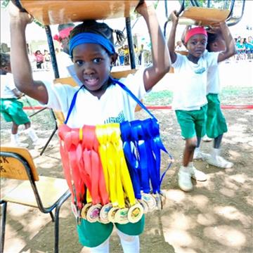 Sports Day at the Aga Khan Nursery School, Kisumu