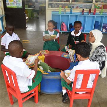 Aga Khan Nursery School, Mombasa celebrates International Literacy Day 