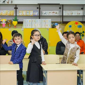 Aga Khan School, Osh welcomes its first primary grade students  