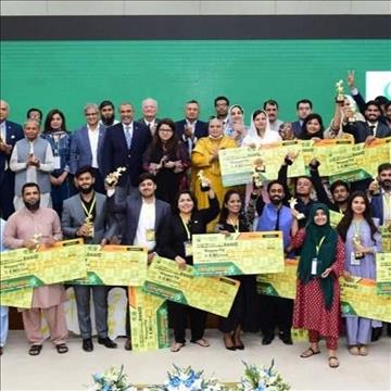 Aga Khan Higher Secondary School, Karachi students triumph in the Prime Minister's National Innovation Award 